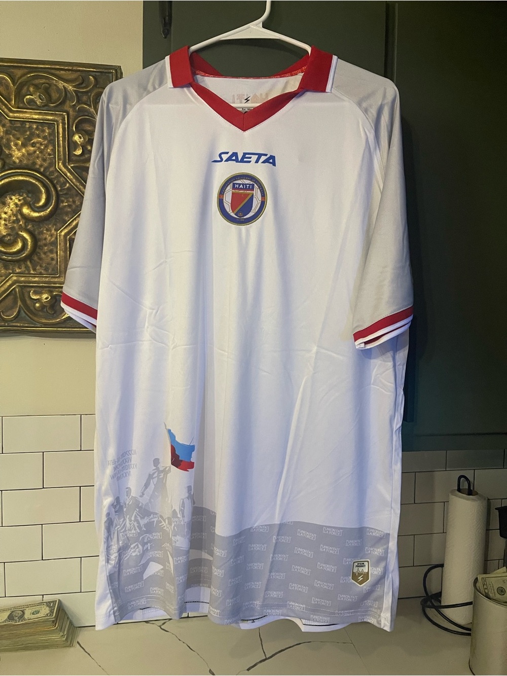 Men’s Haiti Soccer Jersey Size 4x.